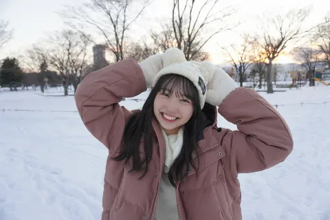 藤嶌 果歩｜新年の雪遊び 藤嶌果歩（2023-01-02）