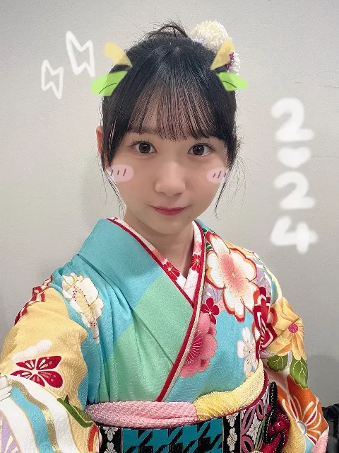 藤嶌 果歩｜はっぴー2024！（2024-01-10）｜3枚目