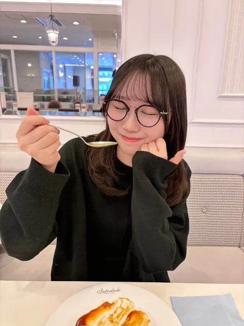 藤嶌 果歩｜オムライス食べたよ（2025-01-11）｜3枚目