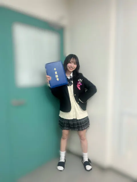 藤嶌 果歩｜高校卒業しました🌸（2025-03-30）