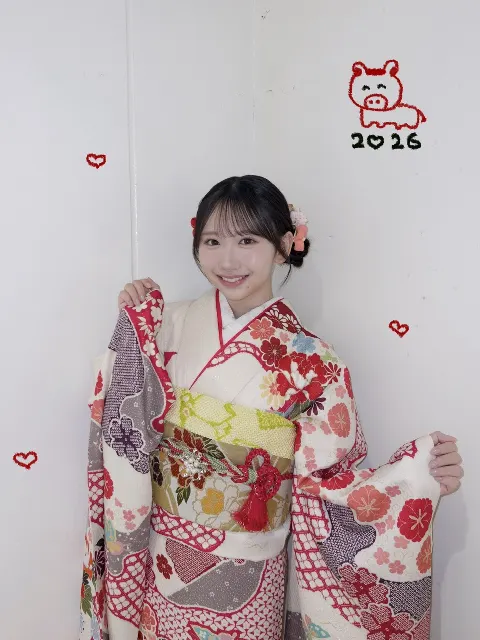 藤嶌 果歩｜あけましておめでとうございます（2026-01-02）｜2枚目