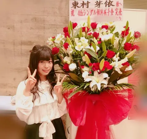 東村 芽依｜個別握手会...153（2017-04-08）｜5枚目
