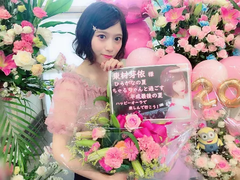 東村 芽依｜ピンク（2018-08-12）｜4枚目