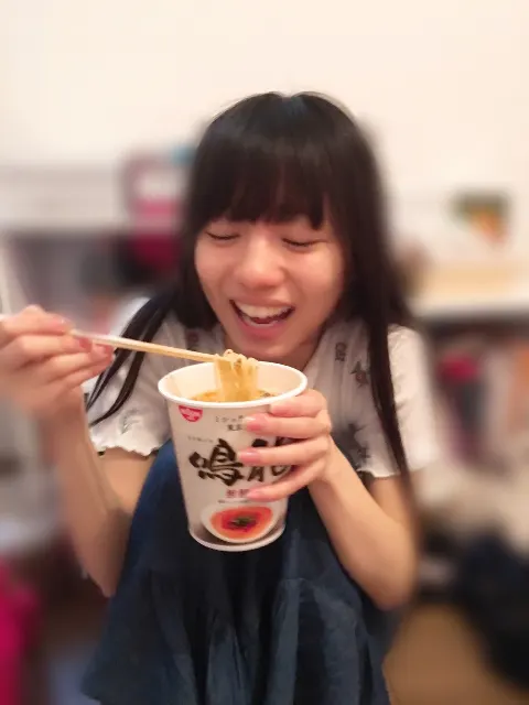 井口 眞緒｜ラーメン大好ききょんこ（2017-06-12）｜2枚目