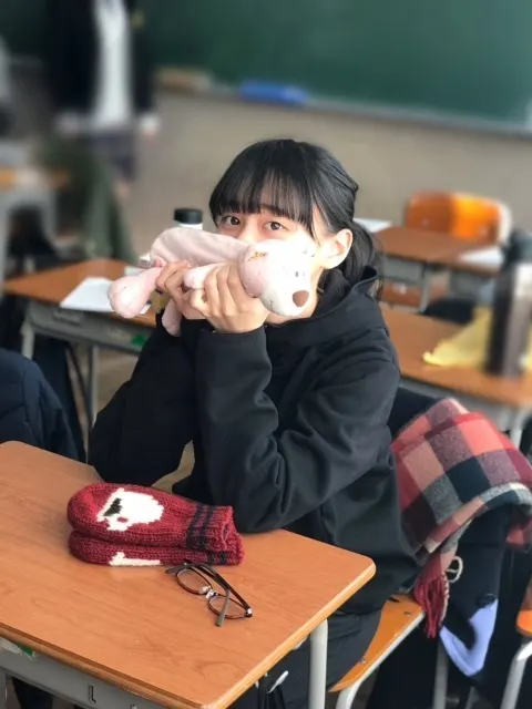 影山 優佳｜がっこうぐらし。509。（2018-01-30）