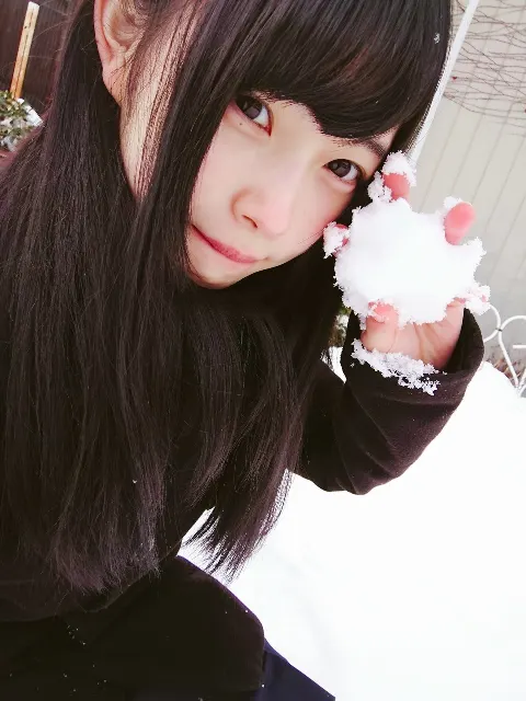 柿崎 芽実｜雪だるま（2017-01-19）｜3枚目