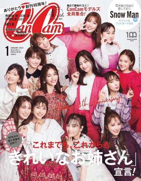 加藤 史帆｜CanCam40周年(・ω・)（2021-11-15）｜4枚目