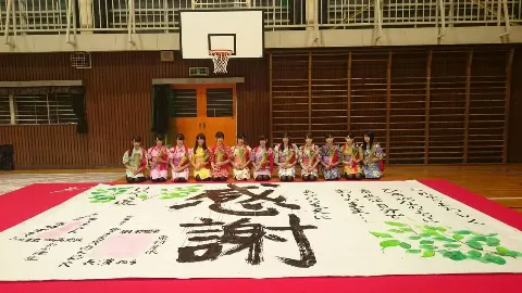 加藤 史帆｜書道パフォーマンス( ・ω・)（2017-09-27）｜4枚目