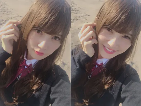 加藤 史帆｜海だ！(・ω・)（2017-10-26）