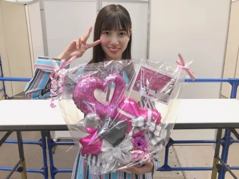 河田 陽菜｜頂いたお花①🎐（2019-07-20）｜9枚目