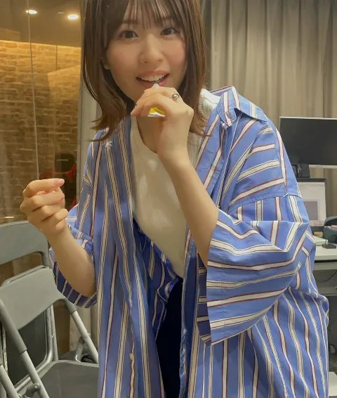 河田 陽菜｜日向坂46 松田好花のオールナイトニッポンXに密着しました（2023-04-21）｜8枚目