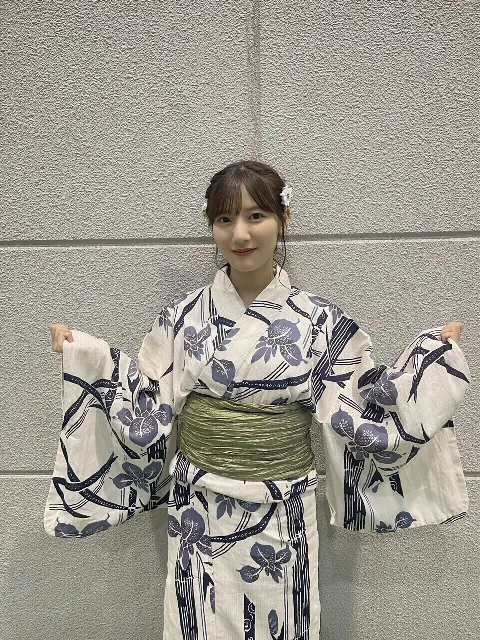 河田 陽菜｜浴衣着たんだーーー。（2023-09-21）｜4枚目