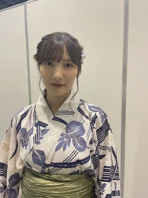 河田 陽菜｜浴衣着たんだーーー。（2023-09-21）