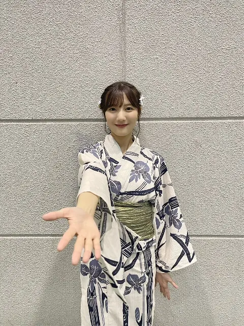 河田 陽菜｜浴衣着たんだーーー。（2023-09-21）｜5枚目