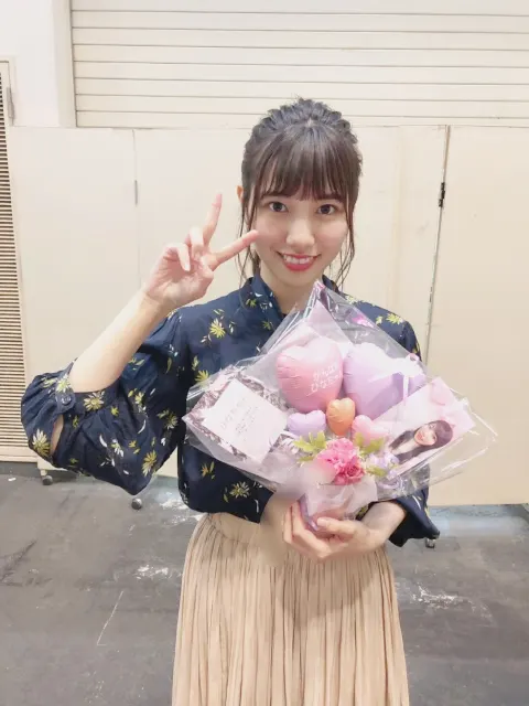 河田 陽菜｜頂いたお花②🎐（2019-07-24）｜4枚目