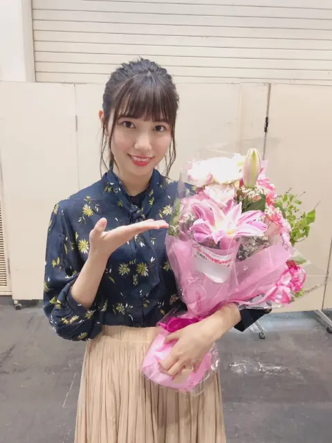 河田 陽菜｜頂いたお花②🎐（2019-07-24）｜7枚目