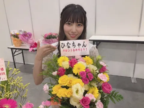 河田 陽菜｜頂いたお花③🎐（2019-07-24）｜3枚目