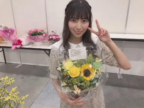 河田 陽菜｜頂いたお花③🎐（2019-07-24）｜4枚目