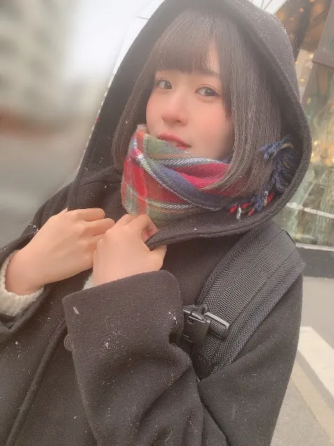 松田 好花｜まさか雪が降るとは！（2019-02-16）｜4枚目