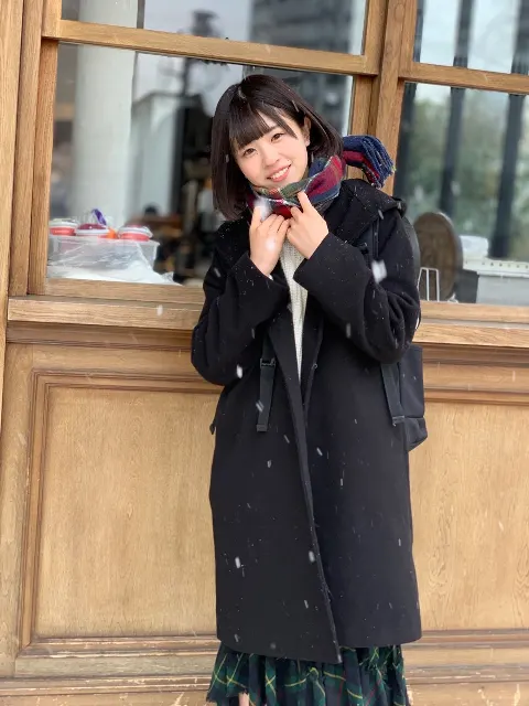 松田 好花｜まさか雪が降るとは！（2019-02-16）｜2枚目