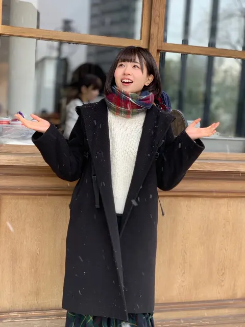 松田 好花｜まさか雪が降るとは！（2019-02-16）