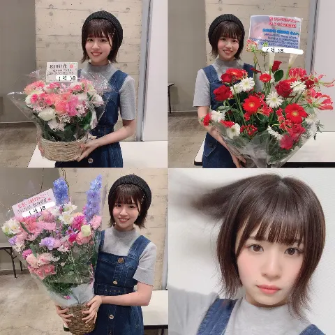 松田 好花｜今年の誕生日プレゼントは入浴剤率が高くて嬉しくなりました(*ﾟ▽ﾟ)ﾉハマっているのですよ！（2019-04-30）｜7枚目