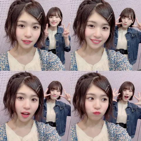 松田 好花｜愛萌率高めやった日（2019-04-12）｜5枚目
