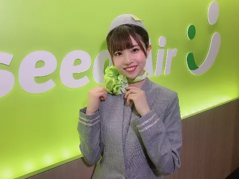 松田 好花｜空から笑顔の種をまく　ソラシドエア✈️（2019-11-08）｜2枚目