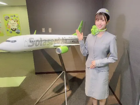 松田 好花｜空から笑顔の種をまく　ソラシドエア✈️（2019-11-08）｜5枚目