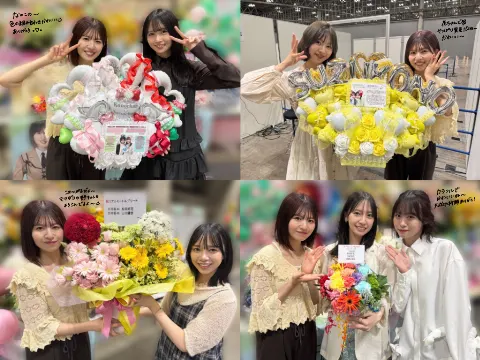松田 好花｜リアルミーグリありがとう！お花も💐（2025-05-26）｜6枚目