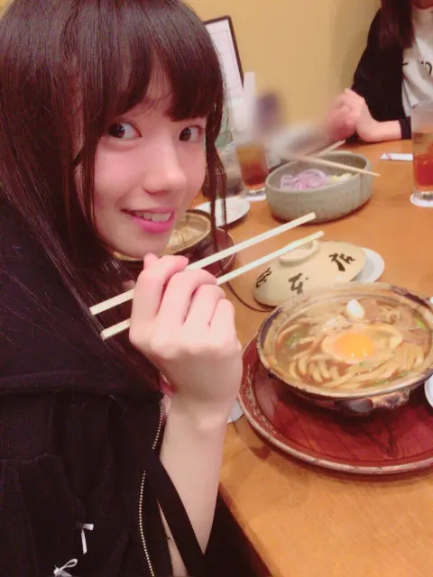 齊藤 京子｜味噌煮込みうどん（2017-08-19）｜3枚目