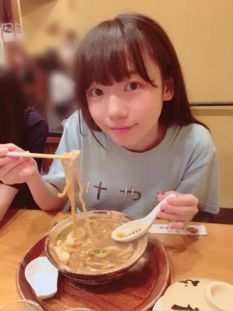 齊藤 京子｜味噌煮込みうどん（2017-08-19）｜4枚目