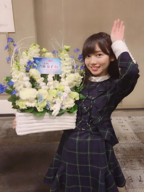 齊藤 京子｜お花（2018-01-16）｜2枚目