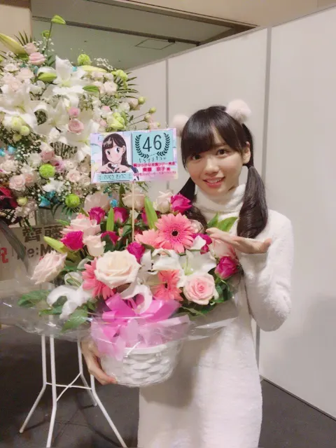 齊藤 京子｜お花（2018-01-16）｜5枚目