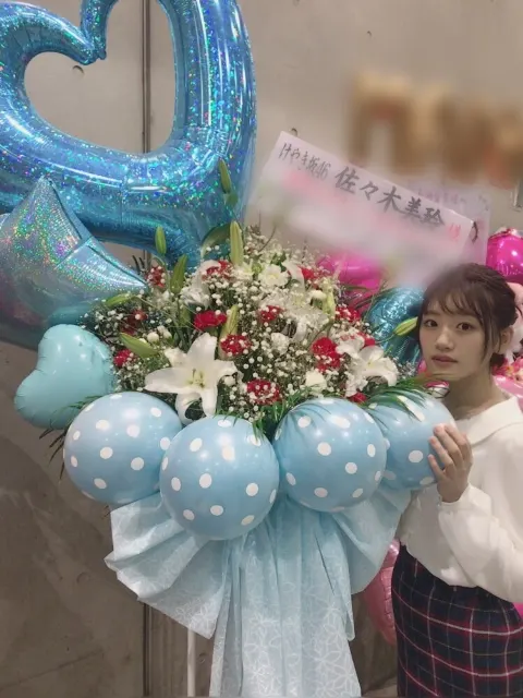 佐々木 美玲｜Flower🌷（2018-01-17）｜3枚目