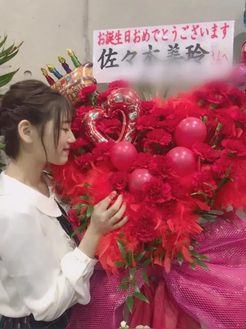 佐々木 美玲｜Flower🌷（2018-01-17）｜9枚目
