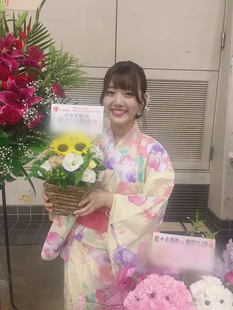 佐々木 美玲｜谢谢💛（2018-08-07）｜8枚目