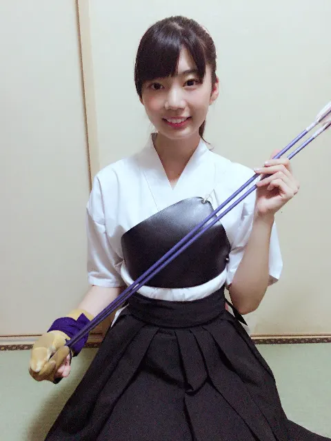 高本 彩花｜弓道（2016-09-09）｜2枚目