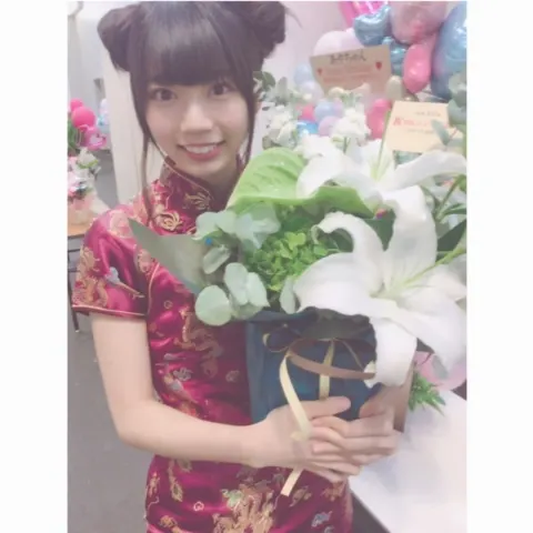 高本 彩花｜お花とライブビューイング（2017-11-06）｜7枚目