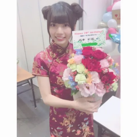 高本 彩花｜お花とライブビューイング（2017-11-06）｜10枚目