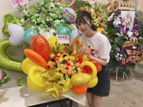 高本 彩花｜お花ありがとう①（2018-11-12）｜8枚目