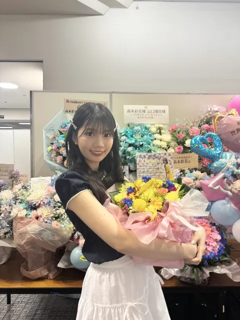 高本 彩花｜たくさんのお花をありがとう！🌷（2024-06-02）