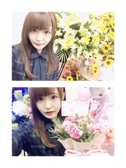 高瀬 愛奈｜お花🌼（2018-05-09）｜2枚目