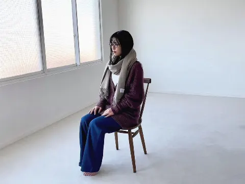渡邉 美穂｜マフラーからポフッて出てる髪の毛は良い🐧（2021-11-27）｜7枚目