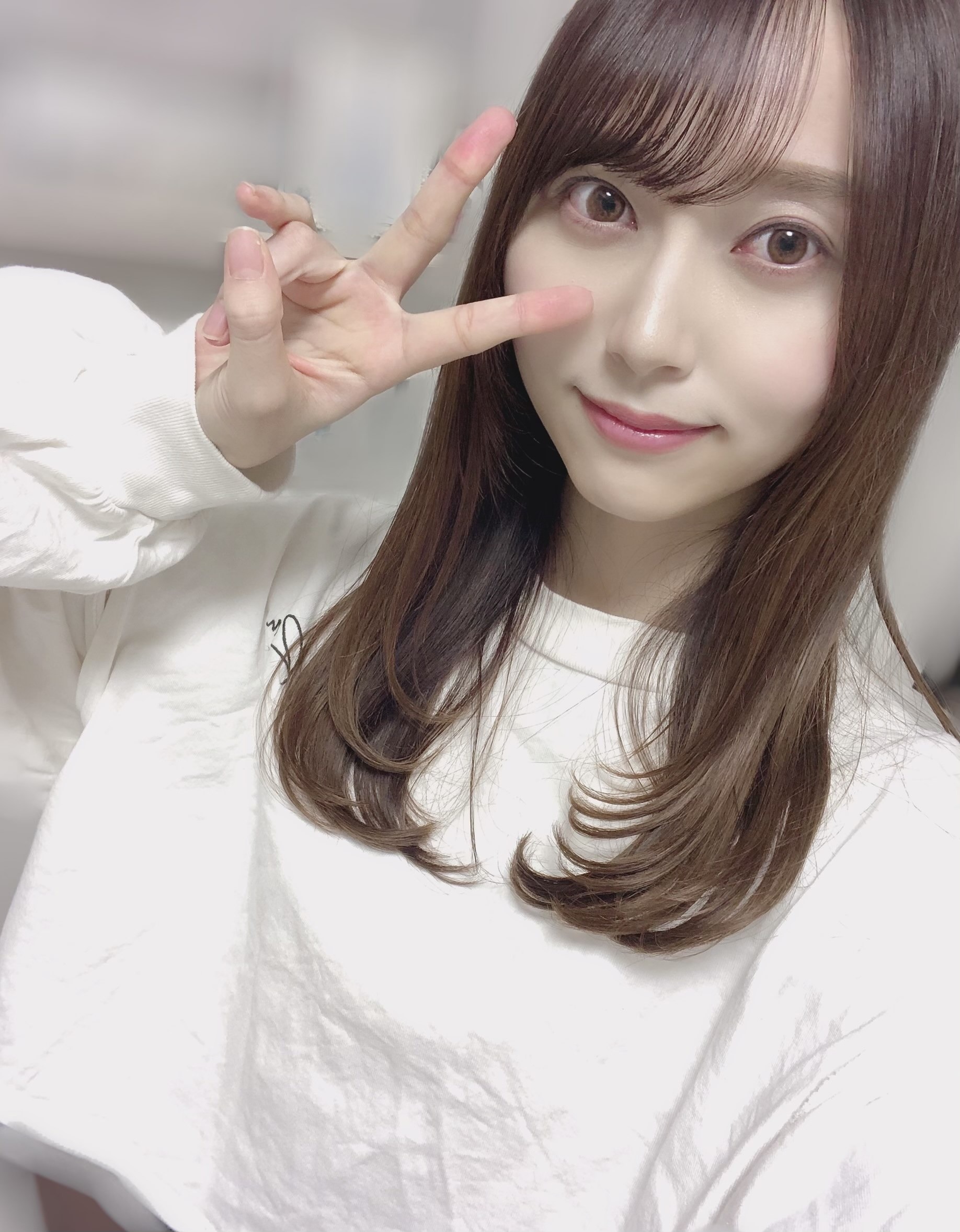 新4期生｜ツーショットです！弓木奈於です☺︎（2020-11-17）