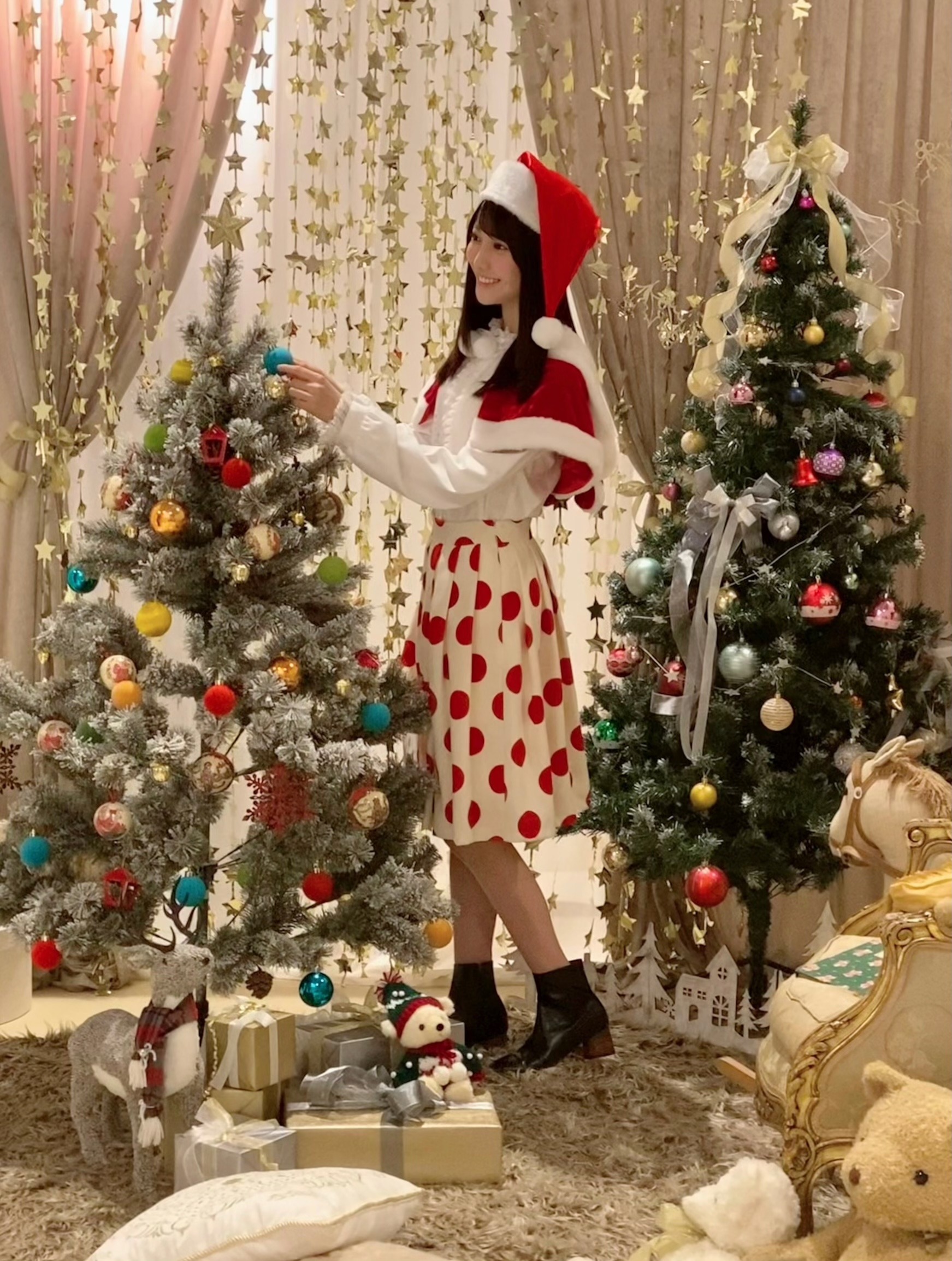 新4期生｜サンタクローミ ☺︎ 黒見明香(16)（2020-12-18）