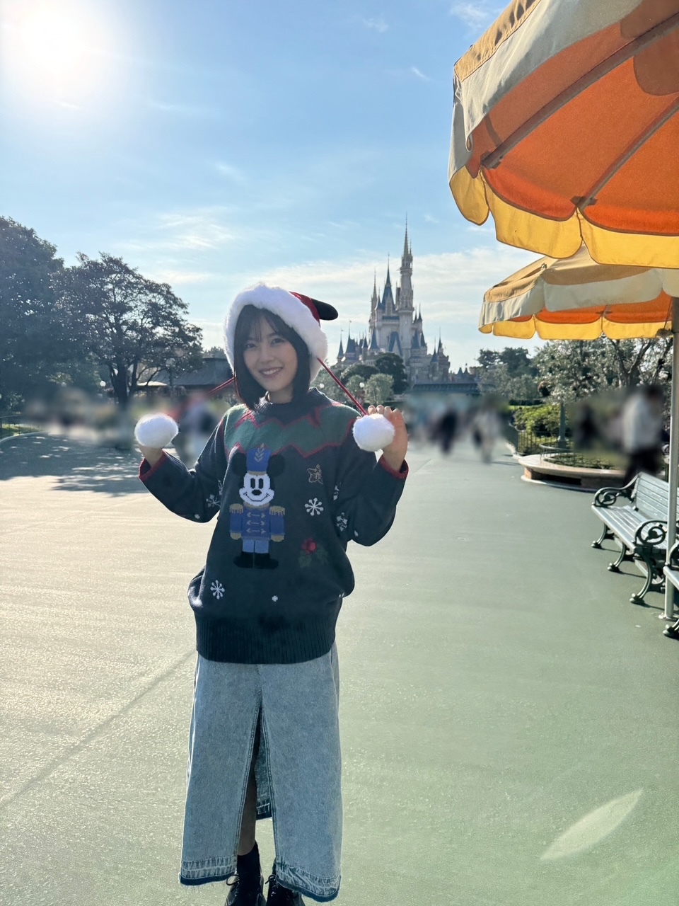 柴田 柚菜｜今日はクリスマスなのでクリスマスの靴下にしました🎄（2024-12-25）