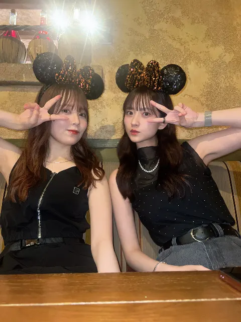 金川 紗耶｜りかとディズニーデート😊　金川紗耶（2024-08-17）｜2枚目