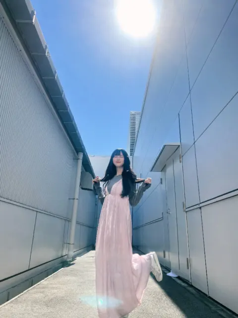 川﨑 桜｜ピンクのワンピース🩰👸🎀　　川﨑桜（2024-10-19）｜2枚目