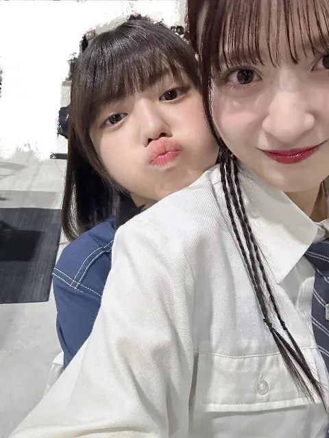 冨里 奈央｜ミーグリ1部直前のボサボサ（2024-11-14）｜4枚目